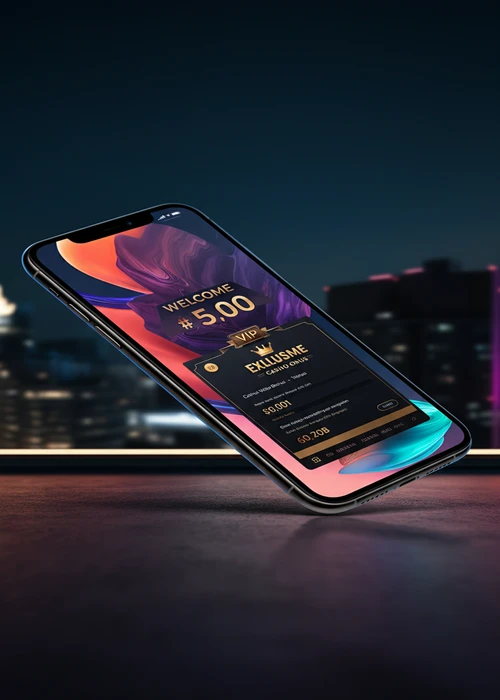 Bannière de promotion des bonus et offres exclusives de Play Regal Casino, présentant un coffre au trésor ouvert rempli de pièces d'or scintillantes et un texte attractif 'Bonus Exclusif'.