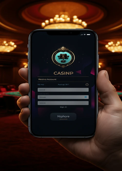 Formulaire d'inscription sécurisé du Casino Play Regal, affichant les champs pour créer un compte et rejoindre la plateforme de jeux en ligne.